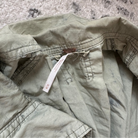 Free People Cropped Utility Jacket - Picture 2 of 5